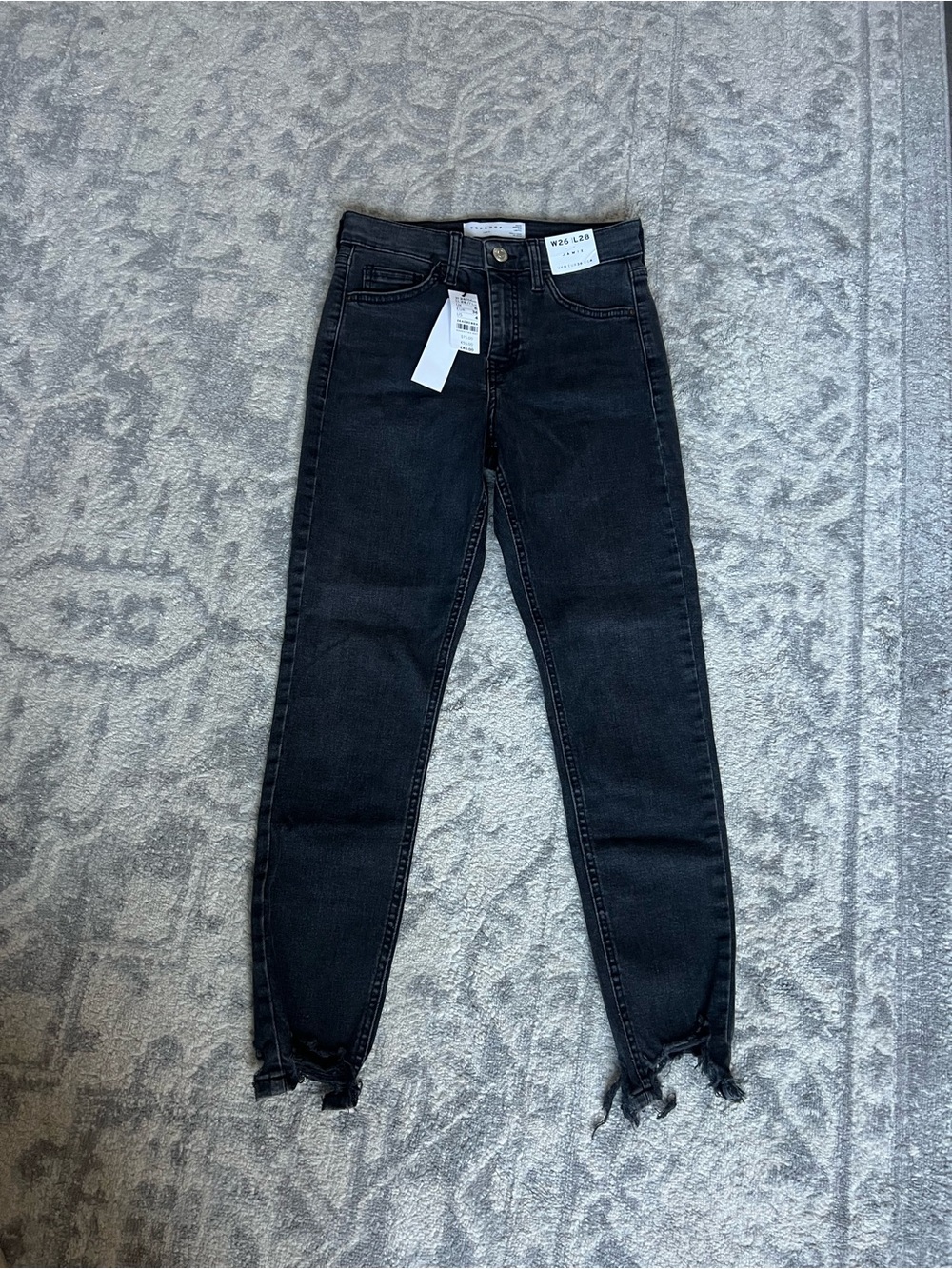 NEW Topshop Jamie Petite Black Skinny Jeans